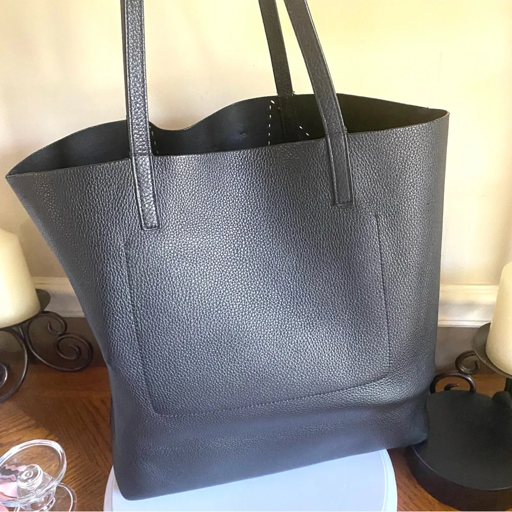 Kate Spade On Purpose Embroidered Leather Tote with tuxedo and boutonnière EUC